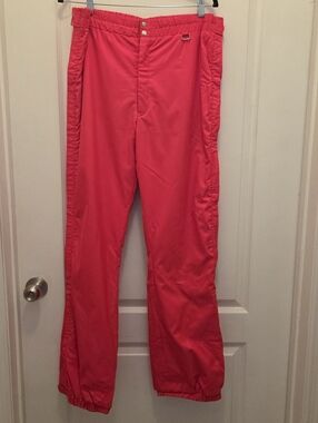 OBERMEYER sport pink snow winter pants GORE-TEX Z-liner size Medium M women's